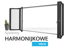 Systemy aluminiowe harmonijkowe