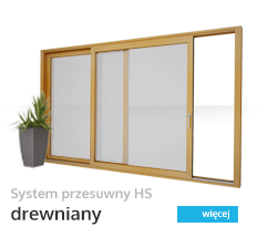 System drewniany przesuwny HS