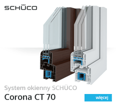 Systemy okienne PCV Schüco Corona CT 70