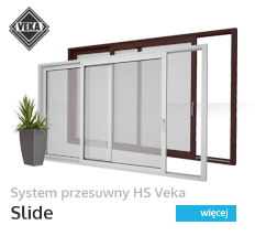 Systemy PCV przesuwne Veka